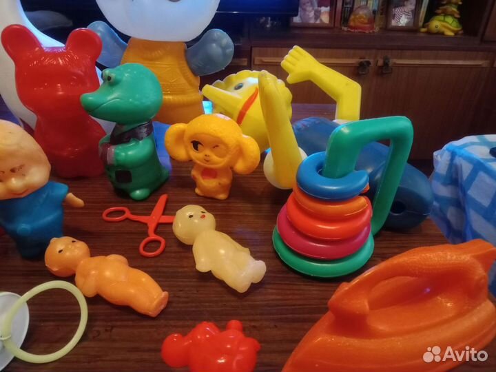Пластмассовые игрушки СССР