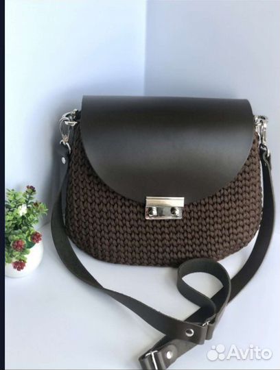 Вяжу на заказ сумочки и рюкзаки