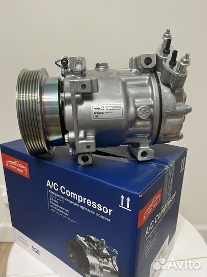 Компрессор кондиционера Рено Дастер K4M