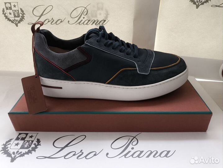 Loro Piana Кеды Newport Walk Р.42,43,44 Нов. Ориг