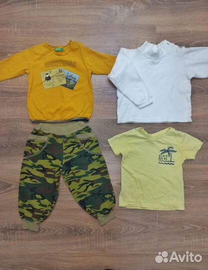 Пакет детских вещей на мальчика