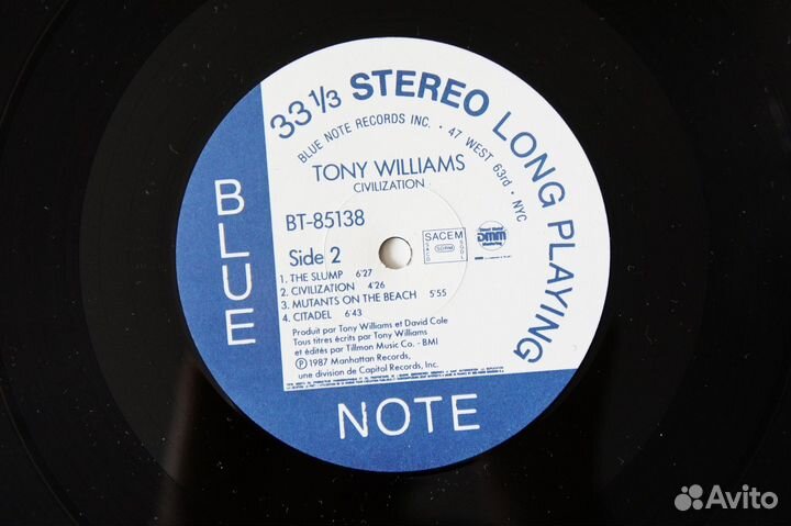 Tony Williams - Civilization -FR-87-LP- Blue Note