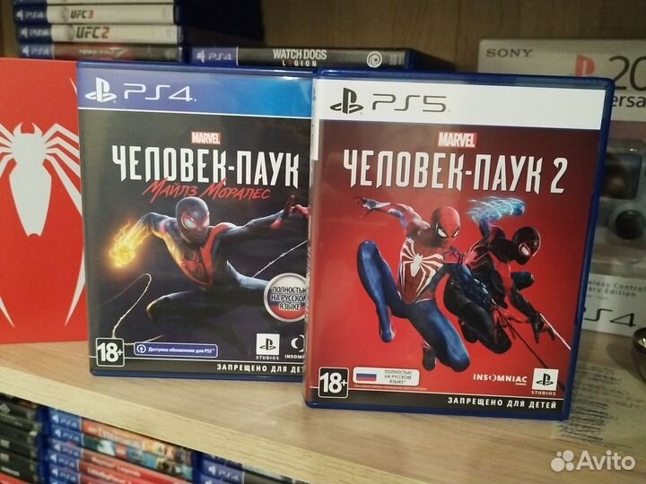 Человек Паук на PS4/PS5