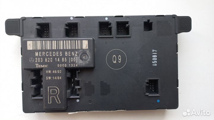 Блок управления дверьми Mercedes C-Class W203