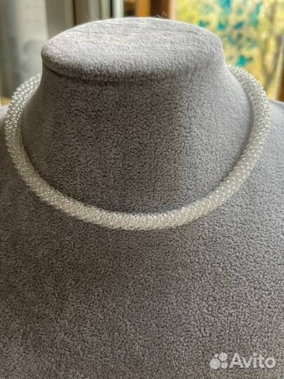 Украшение жгут из бисера