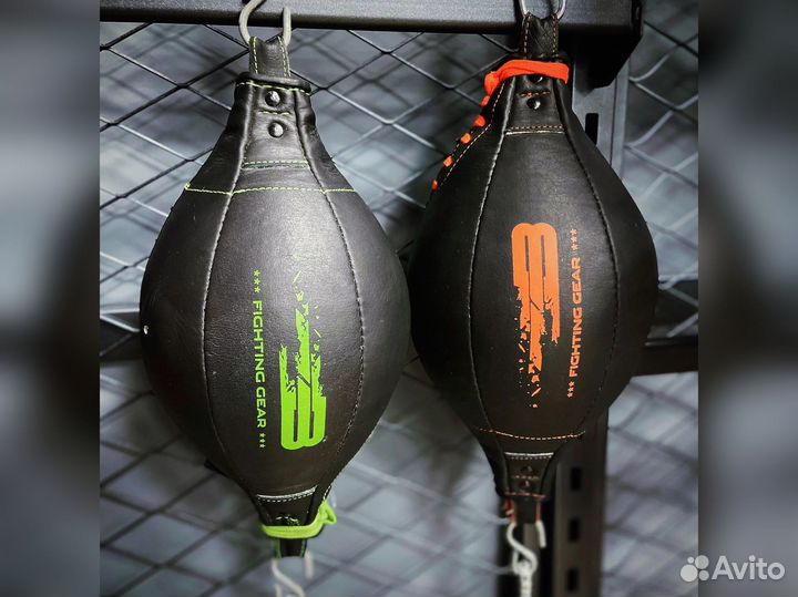 Груша на растяжках BoyBo Fire, кожа