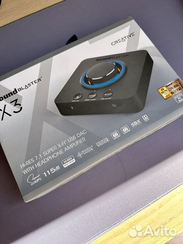 Внешняя звуковая карта Creative Sound Blaster X3 купить в Самаре с ...
