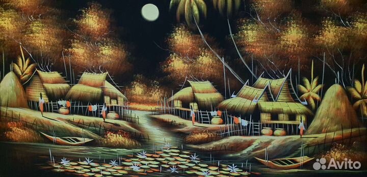 Картина маслом на холсте большая