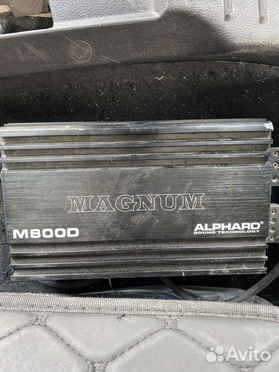 Продам Усилитель Alphard Magnum M800D