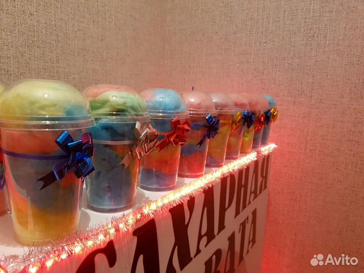 Сладкая сахарная вата на любой праздник