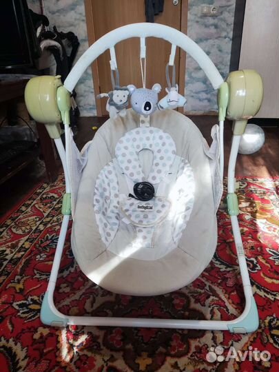 Детские качели шезлонг