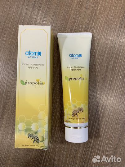 Зубная паста с натуральным прополисом Атоми Корея