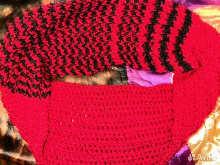 Женский шарф и шапка набор