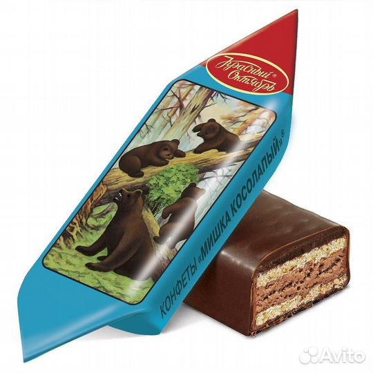 Конфеты шоколадные Мишка Косолапый 200г