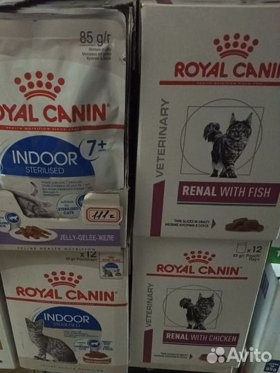 Royal Canin Роял Канин Renal (ренал) для кошек 85г