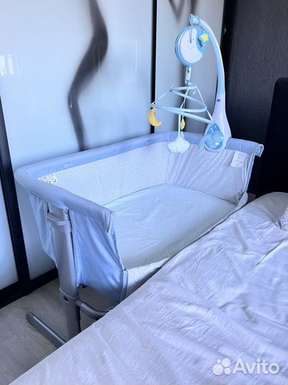 Кроватка колыбель Chicco next2me
