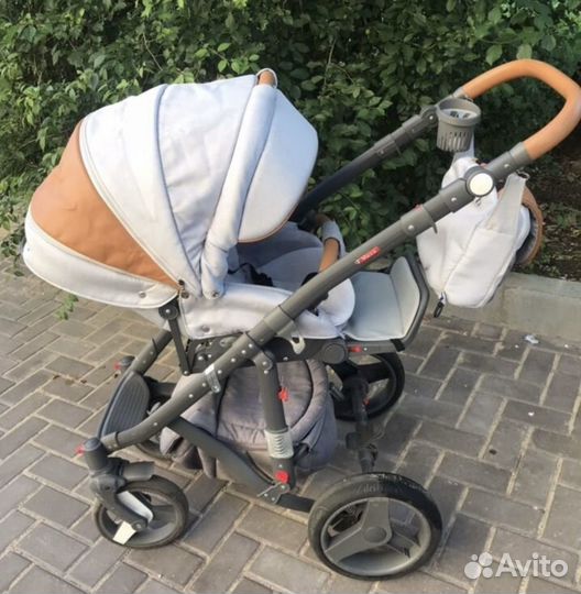 Коляска 2 в 1 adamex