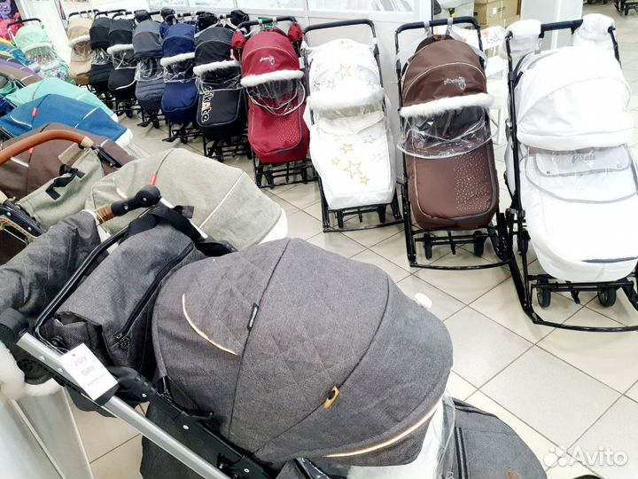 Детская коляска 3 в 1 Автокресло