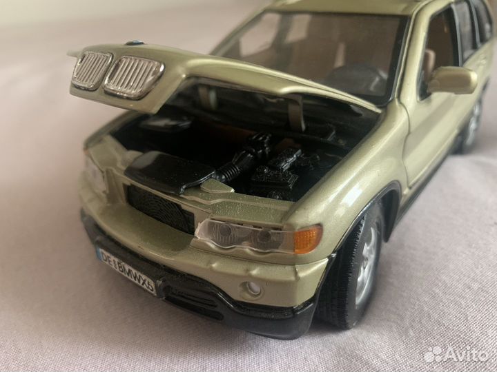 Металлическая модель автомобилей 1 24 bmw x5