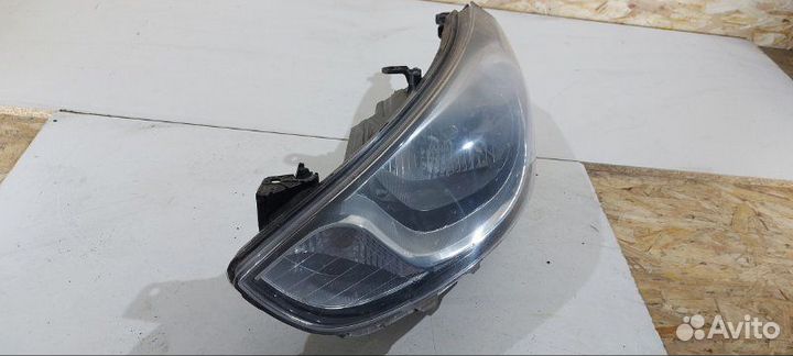 Фара галогеновая передняя левая Hyundai Solaris 1