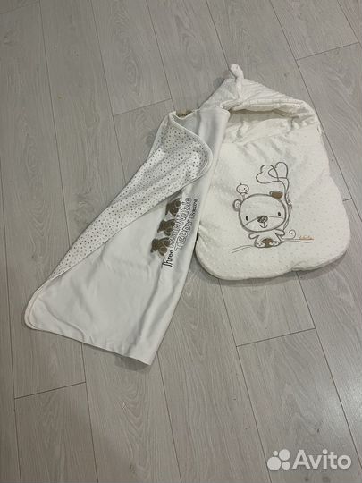 Конверт на выписку осенний