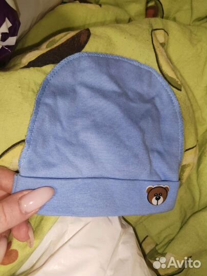 Шапочка для новорожденного