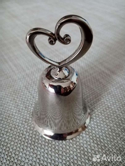 Колокольчик посеребренный