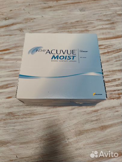 Контактные линзы 1-day Acuvue moist -4,75/8,5