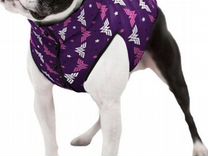 Куртка для собак waudog с рисунком WW violet