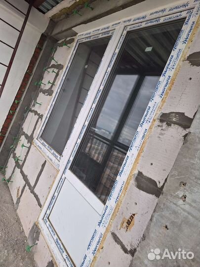 Окна пластиковые бу и балконные двери
