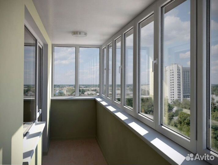 Остекление лоджий