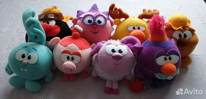 Смешарики мягкие игрушки цена за штуку