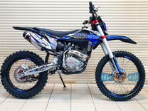 Мотоцикл Кросс Motoland XT 250 HS (172FMM) синий
