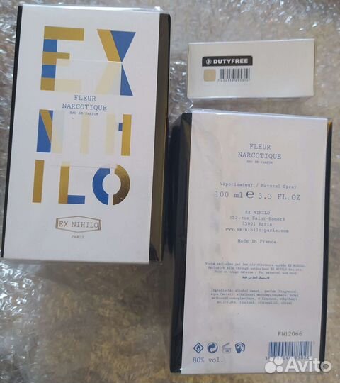 Парфюм Ex Nihilo Fleur Narcotique