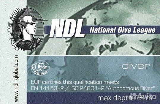 Дайвинг обучение,выдача международного сертификата