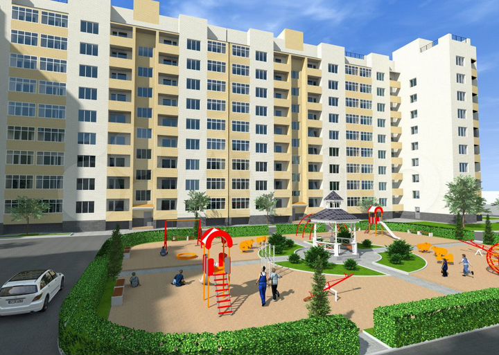 1-к. квартира, 49,7 м², 9/9 эт.