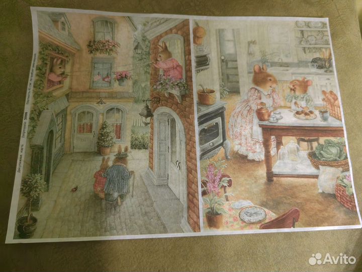 Декупажные карты набор