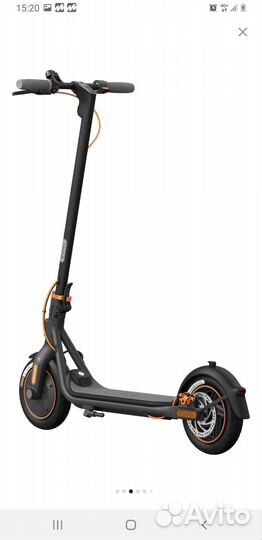 Электросамокат Ninebot KickScooter F40A