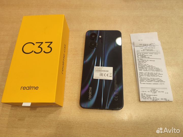 Сотовый телефон Realme C33