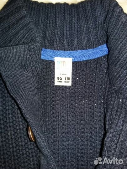 Джемпер на мальчика. 110 см. (4-5 лет)
