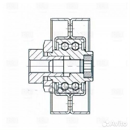 Ролик ремня приводного renault megane 96- 2.0I