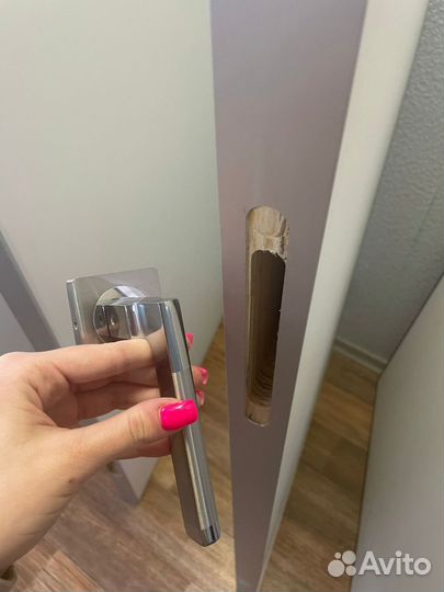 Скрытые двери под покраску