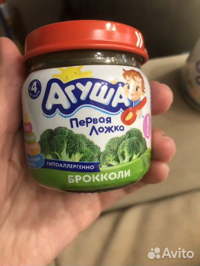 Овощное пюре агуша