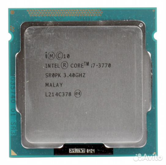 Процессор Intel Core i7 3770