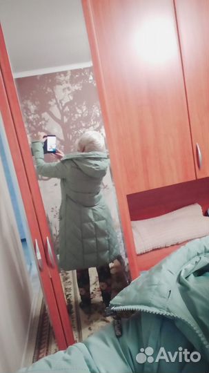 Пуховик женский длинный 42 44