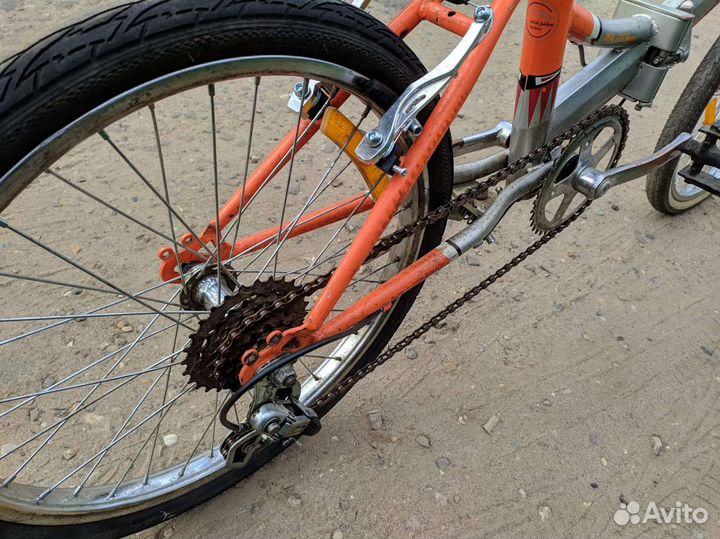 Велосипед складной скоростной