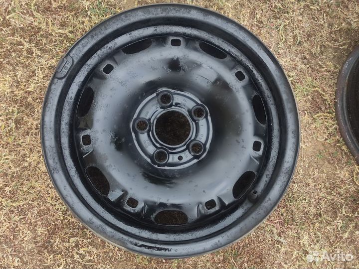 Диски r14 штампованые на Шкода Фабия 2