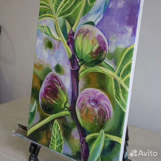 Картина маслом на холсте натюрморт 