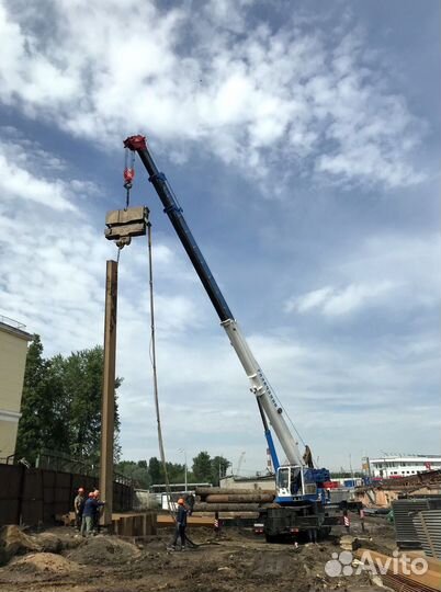 Аренда Вибропогружатель шпунта