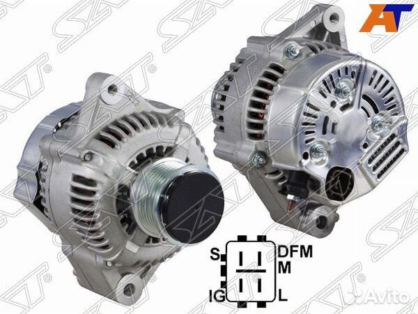 Генератор toyota hiace